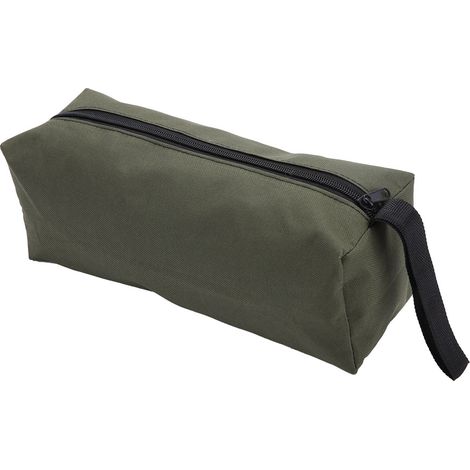 Multifunktionale Werkzeugtasche mit Reißverschluss für Zangen, Schrauben und Reparaturwerkzeuge (dunkelgrün) (1/5)