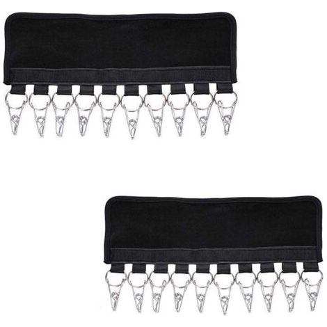 PA Kappen-Aufbewahrungsaufhänger, 2 Stück, Baseballkappenhalter, Hut-Organizer, Halter, Baseballkappen-Organizer für Hüte, Schals, Socken (1/5)