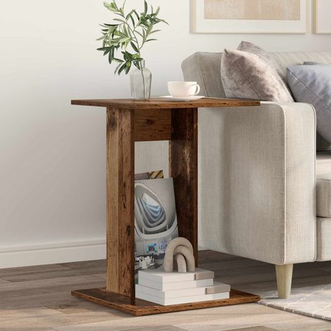 vidaXL Tavolo laterale Legno vecchio 45 x 40 x 62,5 cm