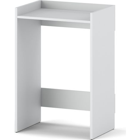 Meuble de Salle de Bain - Colonne Blanc - Pratique et Élégant - Gain de Place (1/5)