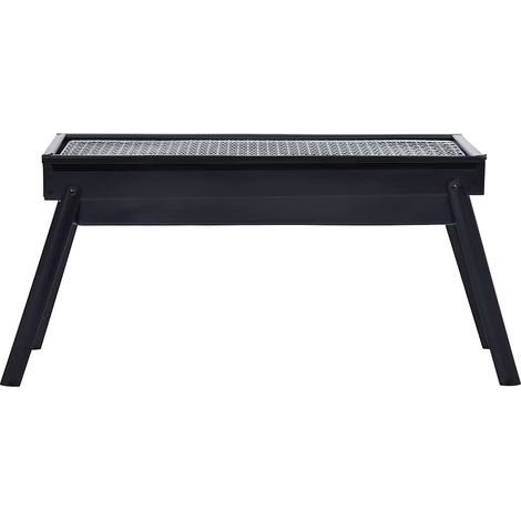 Barbecue portable de camping inoxydable 60x22,5x33 cm (1/5)