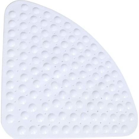 Tapis de douche antidérapant Tapis de bain antibactériens en quart de cercle (1/5)