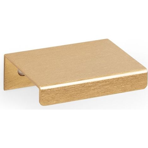 Way - Tirador 320Mm L24 Efecto Inox - Tirador semi oculto tipo pestaña WAY