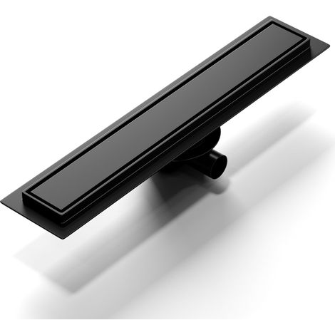 Caniveau Douche Italienne Noir 80 cm (1/5)