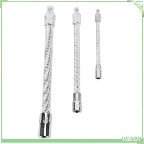 Jeu de barres d'extension flexibles - FAFEICY - 3 pièces - Acier inoxydable - Pliable, flexible - Robuste et durable (1/5)