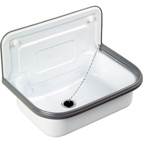 No Brand Lavabo Blanc H33xl38xL50cm (1/2)