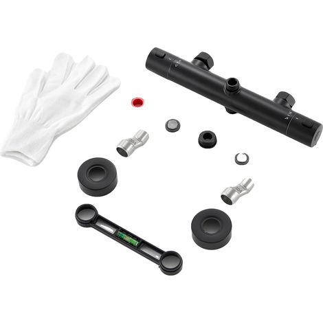 Mezclador termostático, protección contra quemaduras, compatible con doble salida, B - G1/2 con G3/4, adaptador G1/2 (1/2)