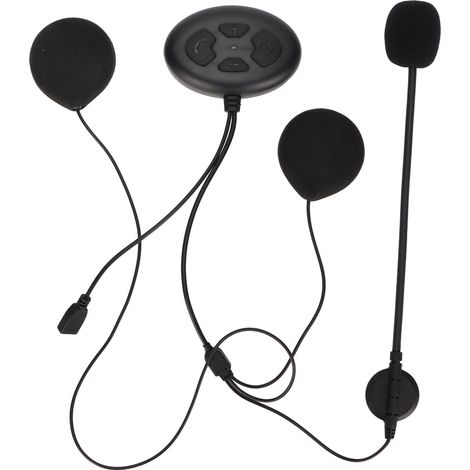 Casque Bluetooth moto DK12 étanche IP65, sans fil, avec fonction mains libres et musique stéréo. (1/5)