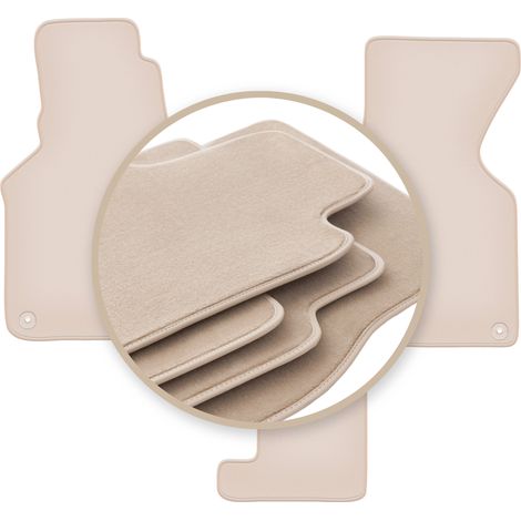 Tapis beiges PREMIUM pour : Volkswagen Transporter T4 Caravelle manuel 1993-2001 (1/5)