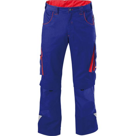 Pantalon de travail Homme FORTIS 24, Blue/red,Gr.46 (1/2)