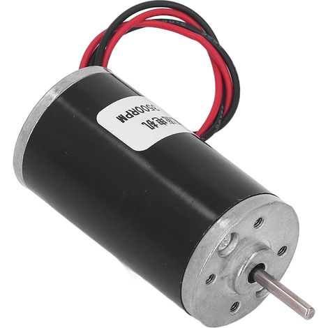 Gleichstrom-Getriebemotor, selbsthemmend, Aluminiumgehäuse, Messingspule, starker Untersetzungsmotor, 24 V DC, 3500 U/min (1/5)