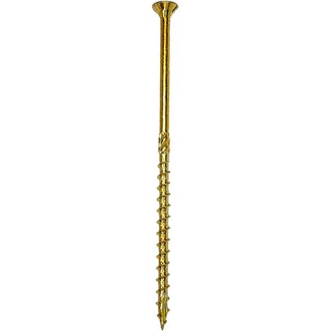 10 Vis De Construction À Tête Fraisée Cs 08260 - 6X260 mm T30 - D-Work
