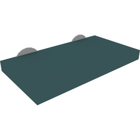 Mensola a parete di design - 45x24 cm - 16 Colori - Verde Petrolio