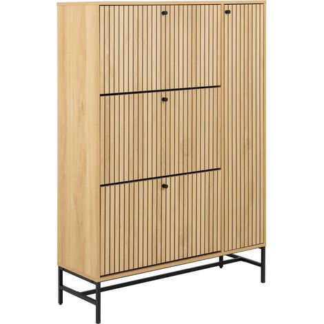 Estante para zapatos Norsica Levala 108 , 99x140x35cm, Aglomerado laminado