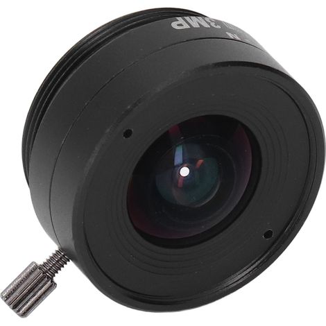 Objectif grand angle 2.1 mm 3 MP pour caméra de sécurité domestique, monture CS, en alliage d'aluminium. (1/5)