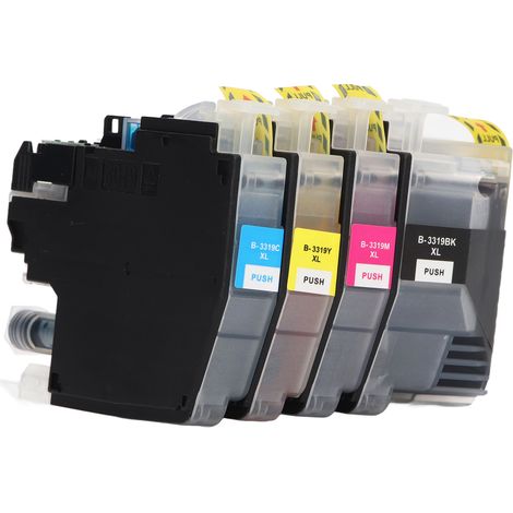 Cartouche d'encre PP BK C M Y 4 Couleurs Accessoire d'impression avec encre pour papier photo et documents (1/5)