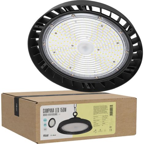 Cloche LED 150W (90W-120W-150W) 27000Lm Dimmable Lifud Driver 1-10V Philips Chip CW 6000ºK 90º (1/5)