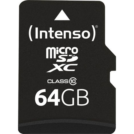 INTENSO MicroSDXC Card 3413490, 64 Go (1/4)