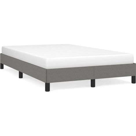 Maison Exclusive - Giroletto senza Materasso Grigio Scuro 120x190 cm in Tessuto (1/5)