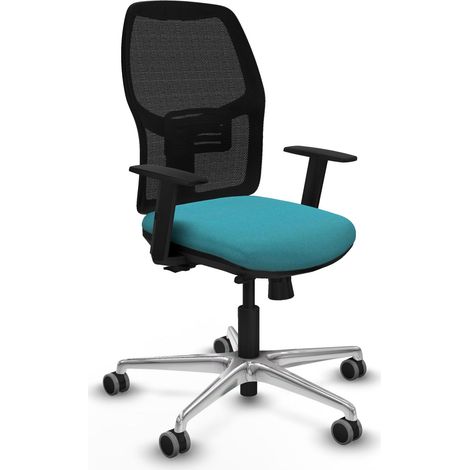 Silla piqueras y crespo Alfera negro respaldo fijo confort oficina (1/2)