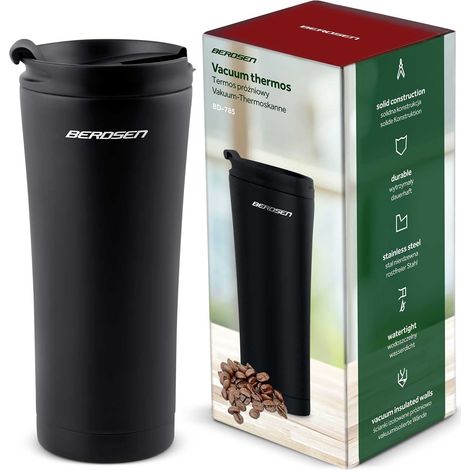 Termo al vacío 470 ml BD-785 Negro (1/5)