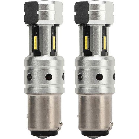 Ampoules LED 1157 de 2400 lm et 100 W pour feux de recul, clignotants et indicateurs.