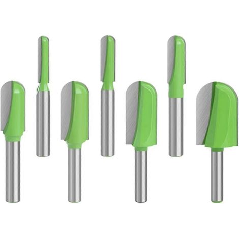 Schaftkugelfräser-Set, Rundfräser für Holz