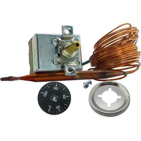 Kit termostato regulación 0-120ºC  1 metro  1 metro (1/5)