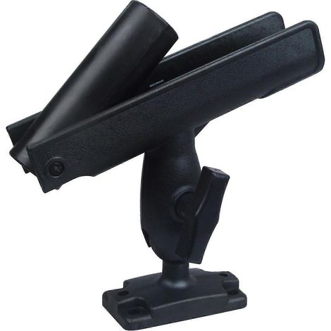 Support de canne à pêche en carbone, accessoire de pêche (1 pièce noire) (1/5)