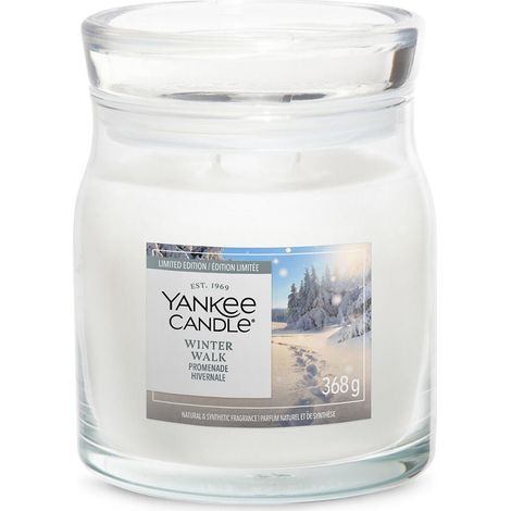 Candela Media Signature Winter Walk 368g Bianca Yankee Candle