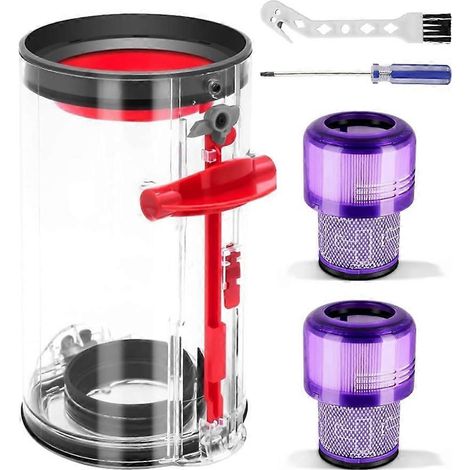 Accessoires pour aspirateurs V11, V15, SV14, SV15, SV17 et SV22 : bac à poussière, pièces de rechange pour aspirateurs. (1/5)