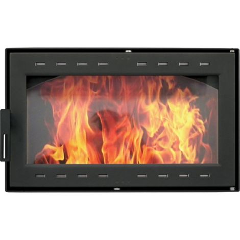 Porte de four à bois HTT 331 Noir Satin
