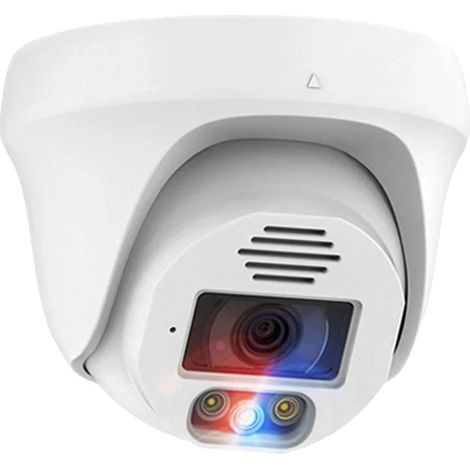 Cámara de seguridad, 5MP de alta resolución, visión nocturna infrarroja inteligente, 1 unidad de cámara de 8MP B (1/2)