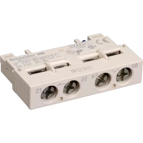Telemecanique GVAED101 – Fehler des vorderen Additivblocks 1NC 1NO (1/2)