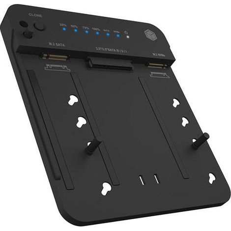 Estación de acoplamiento ICY BOX de 6,4 cm (2,5") y SATA y M.2 NVMe - USB 3.2 (1/4)