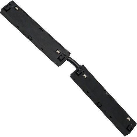 Connecteur de rail magnétique 1 phase droit noir 10 mm Milagro (1/4)