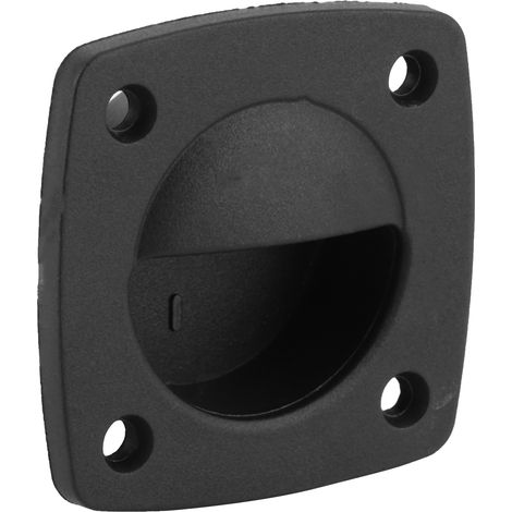 Zuggriff aus Nylon für Decksluken, Zubehör für Yachten und Fischerboote, Schwarz (1/5)