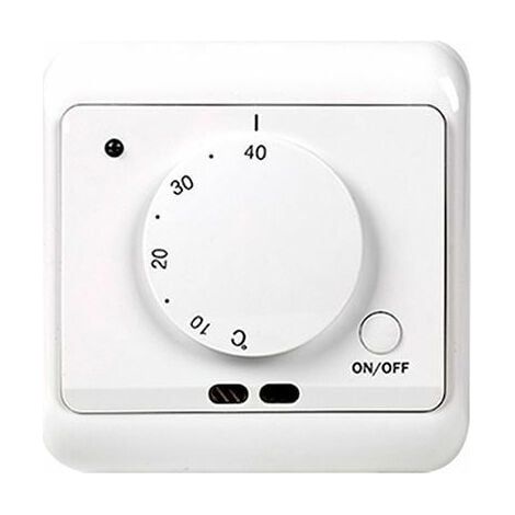 Thermostat de Chauffage au Sol, AC 230V 50/60HZ 16A Régulateur de température au Sol pour Chauffage au Sol avec Thermostat à capteur Commutateur de Commande de Chauffage et de Refroidissement-LIAIKI (1/5)