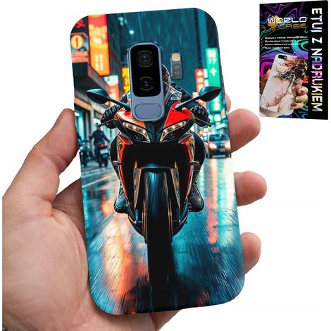 Coque pour Samsung Galaxy S9 Plus - motifs moto, deux-roues + film protecteur (1/5)
