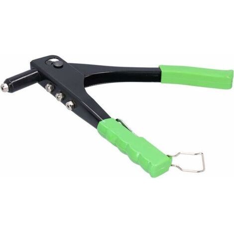 Rivet Gun Petit Kit de Riveteuse à Main Domestique avec Clé, Pince à Ongles, Pistolet à rivet, Pistolet fascinant (1/4)