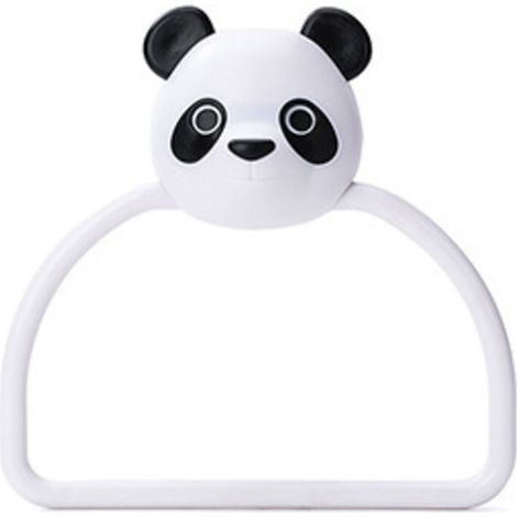 Porte-serviettes en plastique pour enfants, anneau de serviette à ventouse, porte-serviettes de salle de bain, pour cuisine d'hôtel (1/5)