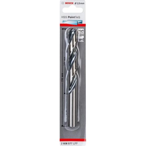 BOSCH - PUNTA HSS POINT TEQ 13 MM