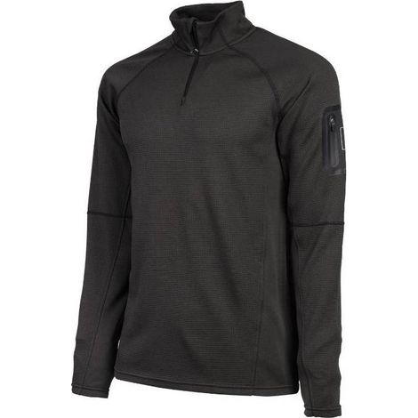 T-Shirt Manches Longues de Travail Session - Taille L - Anthracite - Résistant et Confortable - D-Work