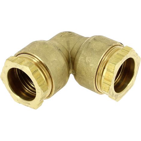 Coude laiton égal à compression PE Ø32 (1/5)