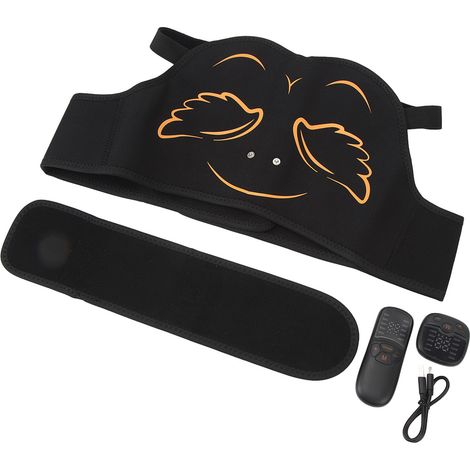 Appareil de massage pour les fessiers avec télécommande, 10 modes et 30 niveaux d'intensité, idéal pour l'entraînement physique. (1/5)