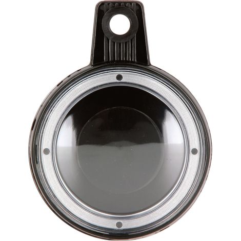 Porte vignette rond noir