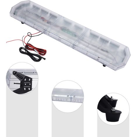 48 Zoll 88 LED Warnbalken Blitzleuchte für Abschleppwagen Einsatzwagen Amber (1/5)