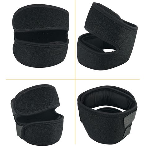 Genouillère de Sport Réglable pour Basketball, Volleyball et Course - Soutien Articulaire et Bande de Compression (1/5)