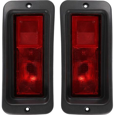 2 luces reflectoras traseras para parachoques de Pajero Montero Pajero Sport 1999-2008