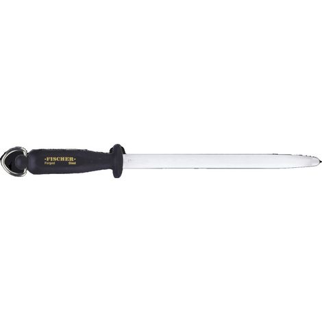 Aiguiseur de couteaux Fischer ovale 25 cm en acier